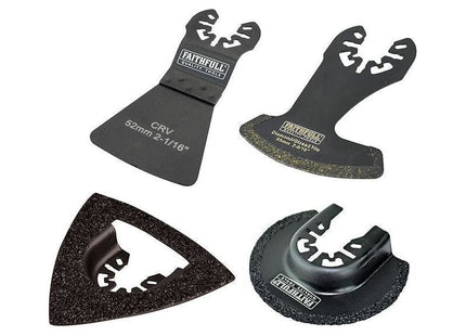 Faithfull Multi-Tool Tiling Kit, 4 Piece Faithfull - RockBottom Northampton