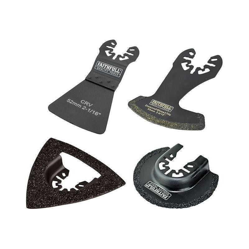 Faithfull Multi-Tool Tiling Kit, 4 Piece Faithfull - RockBottom Northampton