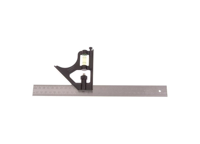 Stanley® Hand Tools Combination Metal Square 300mm (12in) STANLEY® Hand Tools - RockBottom Nothampton