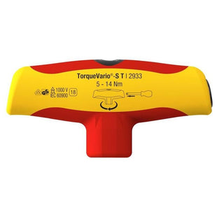 Wiha TorqueVario®-S T electric T-handle Screwdriver 5-14Nm Wiha - RockBottom Northampton