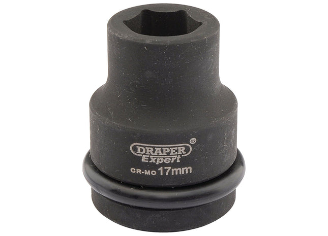 Draper Expert HI-TORQ 6 Point Impact Socket, 3/4" Sq. Dr., 17mm Draper - Town Tools 