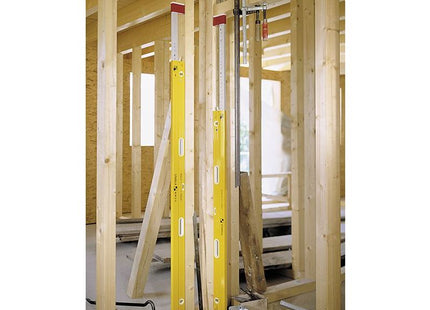 Stabila 106T-183 Extendable Spirit Level 3 Vial 183-315cm Stabila - RockBottom Nothampton
