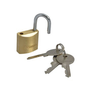 Faithfull Brass Padlock 20mm 3 Keys Faithfull - RockBottom Northampton