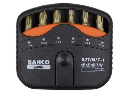Bahco 62TIN/7-1 TiN Bit Set, 7 Piece Bahco - RockBottom Northampton