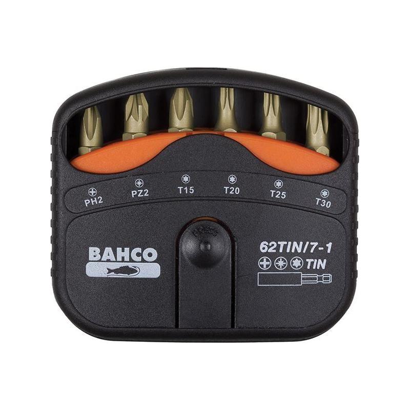 Bahco 62TIN/7-1 TiN Bit Set, 7 Piece Bahco - RockBottom Northampton