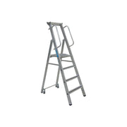 Zarges Mobile Mastersteps, Platform Height 1.32m 5 Rungs Zarges - RockBottom Northampton