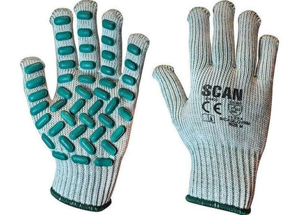 Scan Vibration Resistant Latex Foam Gloves - M (Size 8) Scan - RockBottom Nothampton