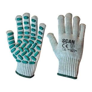 Scan Vibration Resistant Latex Foam Gloves - M (Size 8) Scan - RockBottom Nothampton