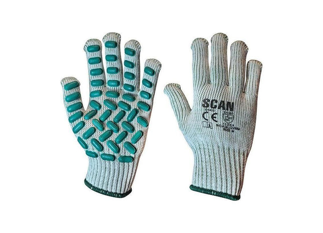 Scan Vibration Resistant Latex Foam Gloves - M (Size 8) Scan - RockBottom Nothampton