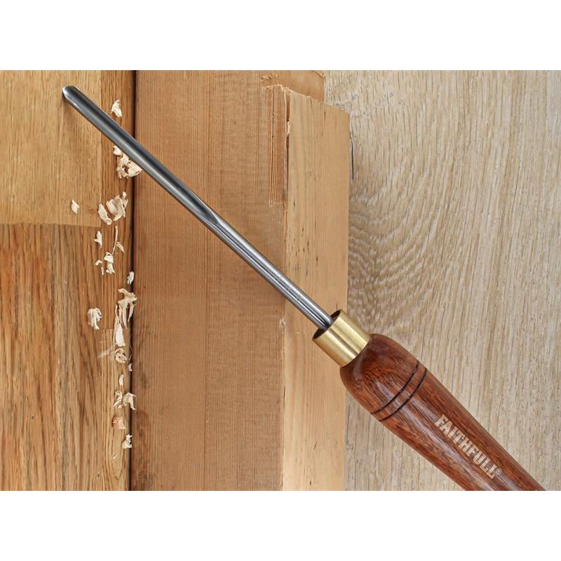 Faithfull HSS Turning Chisel 8mm Spindle Gouge Faithfull - RockBottom Northampton