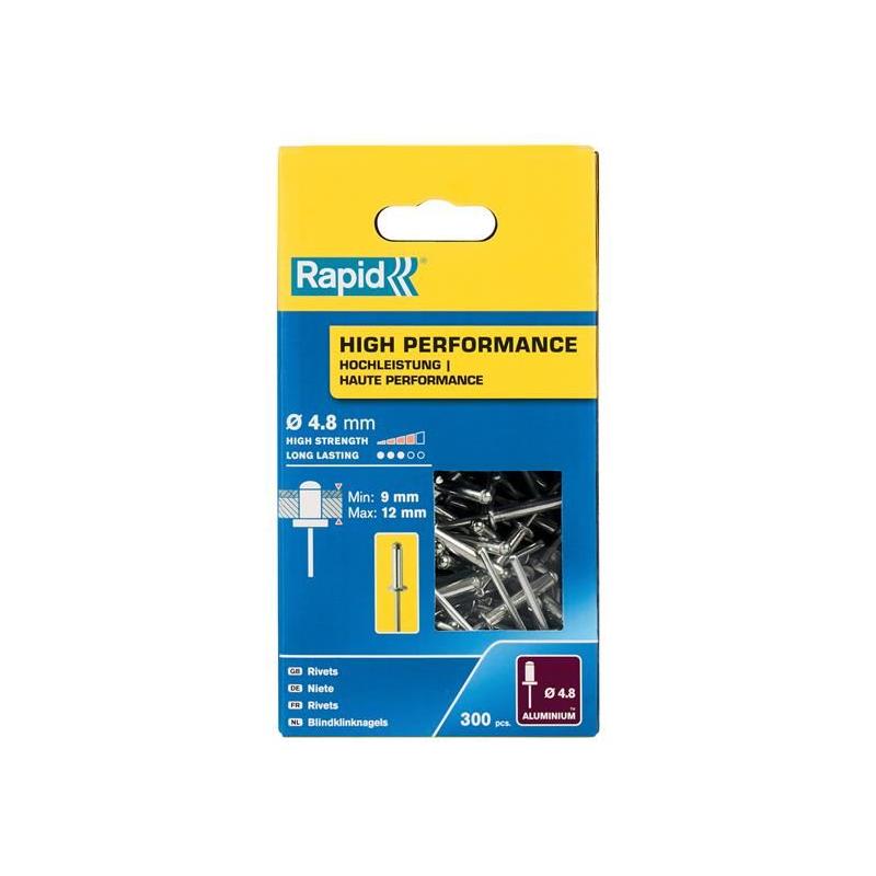 Rapid High Performance Rivets 4.8 x 16mm (Box 300) Rapid - RockBottom Nothampton
