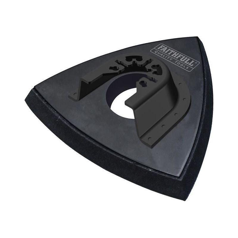 Faithfull Delta Hook & Loop Sanding Pad Triangular 93mm Faithfull - RockBottom Northampton