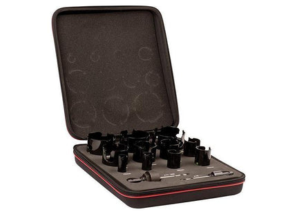 Starrett KMP11021 TCT General Purpose Holesaw Kit, 13 Piece Starrett - RockBottom Nothampton