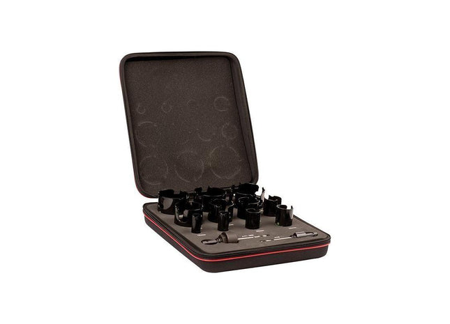 Starrett KMP11021 TCT General Purpose Holesaw Kit, 13 Piece Starrett - RockBottom Nothampton
