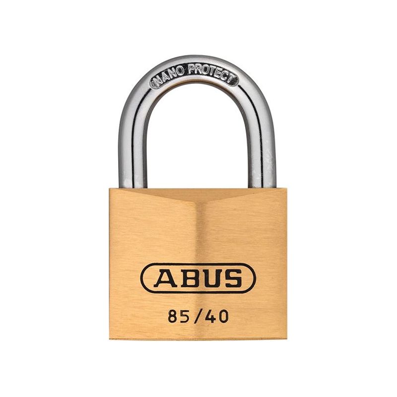 Abus Mechanical 85/40mm Brass Padlock Keyed Alike 723 ABUS Mechanical - RockBottom Northampton 