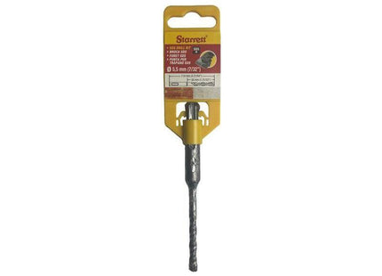 Starrett SDS Plus 2 Point Drill Bit 5.5 x 110mm Starrett - RockBottom Nothampton