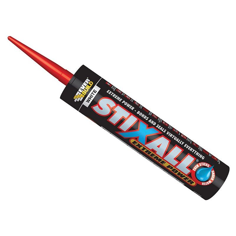 Everbuild Sika Stixall Extreme Power Cartridge Brown 290ml Everbuild Sika - RockBottom Northamptin
