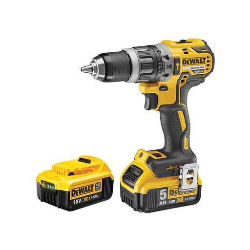 Dewalt Power Tools DCD796P2 XR Brushless Combi Drill 18V 2 x 5.0Ah Li-ion DeWALT Power Tools - RockBottom Northampton