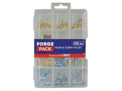 ForgeFix Hook & Screw Eye ForgePack Kit, 102 Piece ForgeFix - RockBottom Northampton