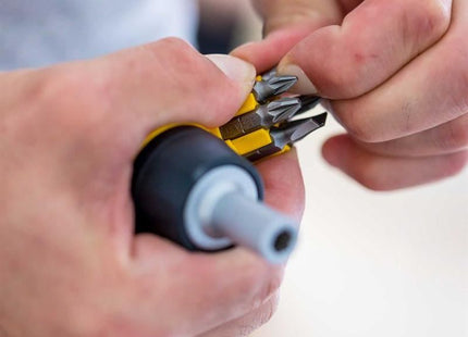 Stanley® Hand Tools Multibit Ratchet Stubby & Bits STANLEY® Hand Tools - RockBottom Nothampton