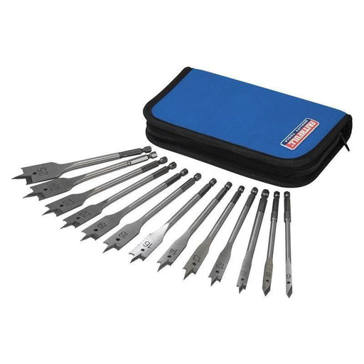 Faithfull Flat Bit Set, 13 Piece Faithfull - RockBottom Northampton