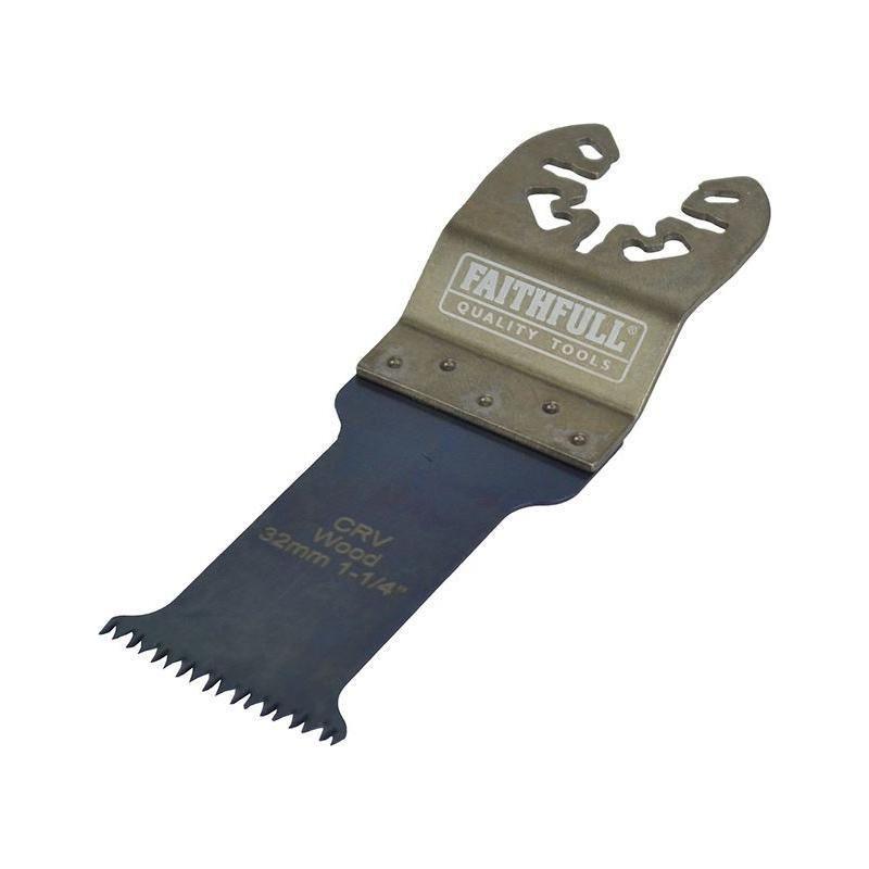Faithfull Premium Arc Cut Wood Blade 32mm Faithfull - RockBottom Northampton