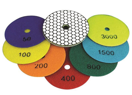 MEXCO Ceramica Diamond Dry Polishing Kit, 8 Piece MEXCO - RockBottom Northampton