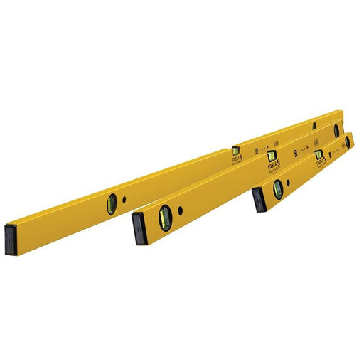Stabila 70-2 Double Plumb Spirit Level Pack 60cm, 120cm & 180cm Stabila - RockBottom Nothampton