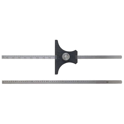 Moore & Wright Reversible Base Depth Gauge Metric/Imperial 0-6in Moore & Wright - RockBottom Northampton