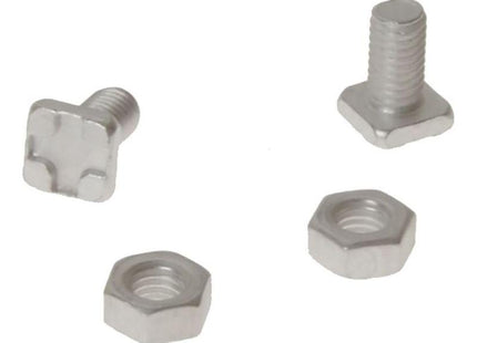 Alm Manufacturing GH004 Square Glaze Bolts & Nuts Pack of 20 ALM Manufacturing - RockBottom Northampton 