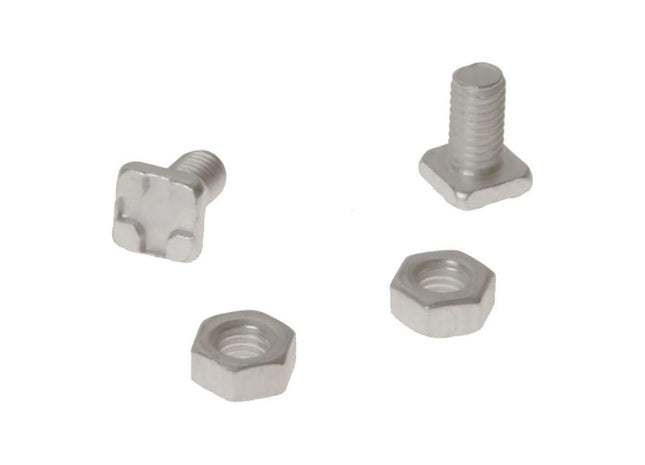 Alm Manufacturing GH004 Square Glaze Bolts & Nuts Pack of 20 ALM Manufacturing - RockBottom Northampton 