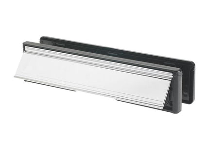 Yale Locks Letter Plate Polished Chrome (Visi-Packed) 300mm (12in) Yale Locks - RockBottom Northampton