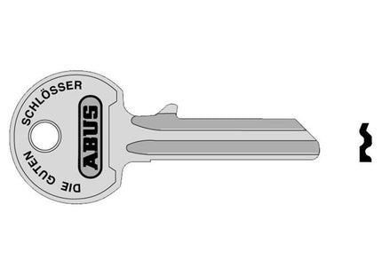 Abus Mechanical 36/55 55mm Right Hand Key Blank ABUS Mechanical - RockBottom Northampton 