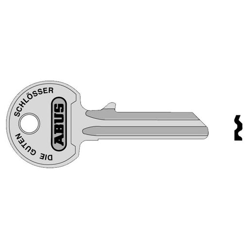 Abus Mechanical 36/55 55mm Right Hand Key Blank ABUS Mechanical - RockBottom Northampton 