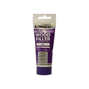 Ronseal Multipurpose Wood Filler Tube White 100g Ronseal - RockBottom Nothampton