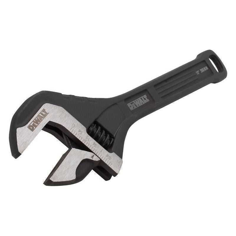 Dewalt All Steel Adjustable Wrench 10in Dewalt - RockBottom Northampton