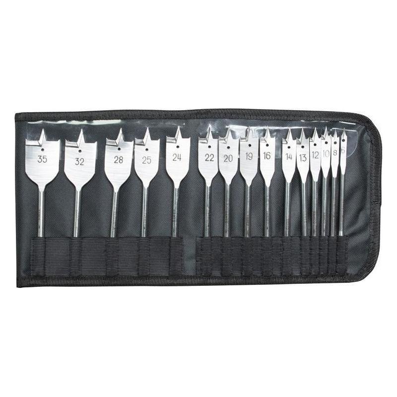 Bahco 9629 Series Flat Bit Set, 15 Piece Bahco - RockBottom Northampton