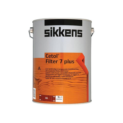 Sikkens Cetol Filter 7 Plus Translucent Woodstain Teak 5 litre Sikkens - RockBottom Nothampton