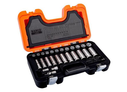 Bahco S330L 3/8in Deep Drive Socket Set, 53 Piece Bahco - RockBottom Northampton