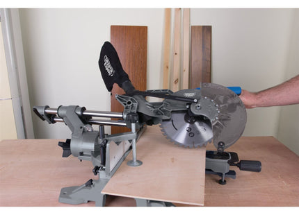 Draper Double Bevel Sliding Compound Mitre Saw, 255mm, 2000W 79899 Draper - Town Tools 