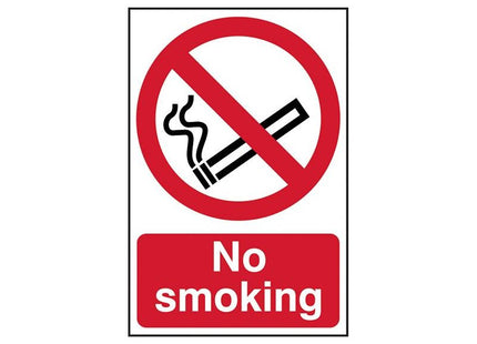 Scan No Smoking - PVC Sign 200 x 300mm Scan - RockBottom Nothampton