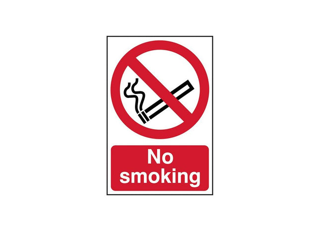 Scan No Smoking - PVC Sign 200 x 300mm Scan - RockBottom Nothampton