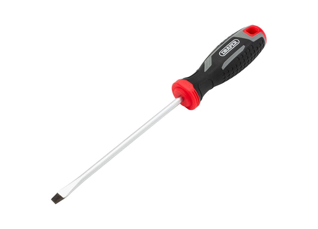 Draper Slotted Soft Grip Screwdriver, SL6 x 150mm Draper - Town Tools