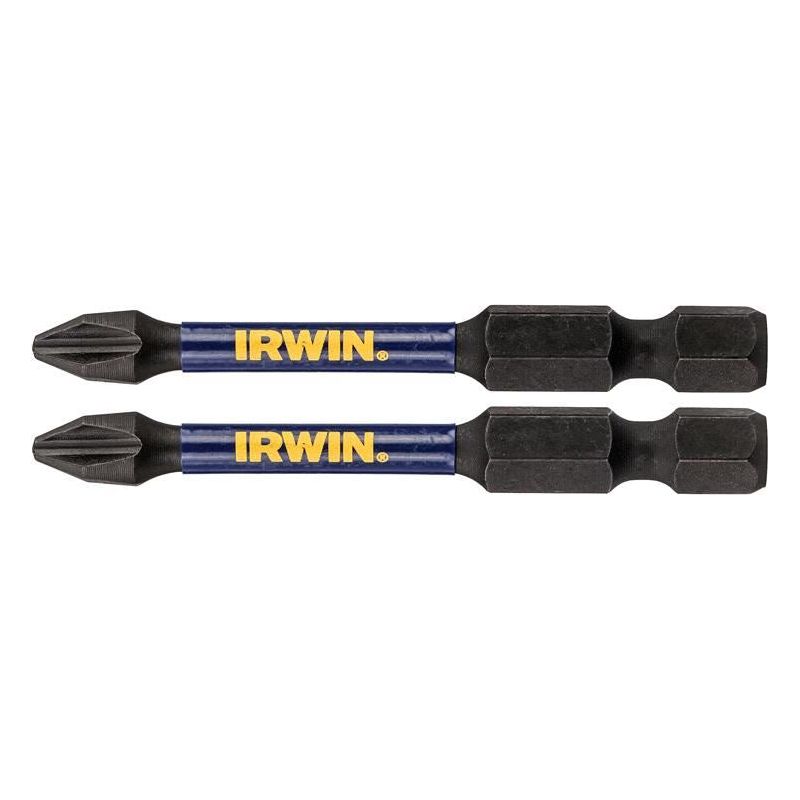 Irwin® Impact Pro Performance Screwdriver Bits PH2 57mm (Pack 2) IRWIN® - RockBottom Northampton