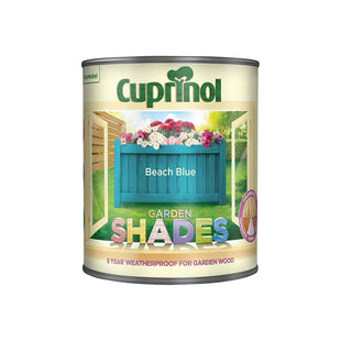 Cuprinol Garden Shades Beach Blue 1 litre Cuprinol - RockBottom Northampton
