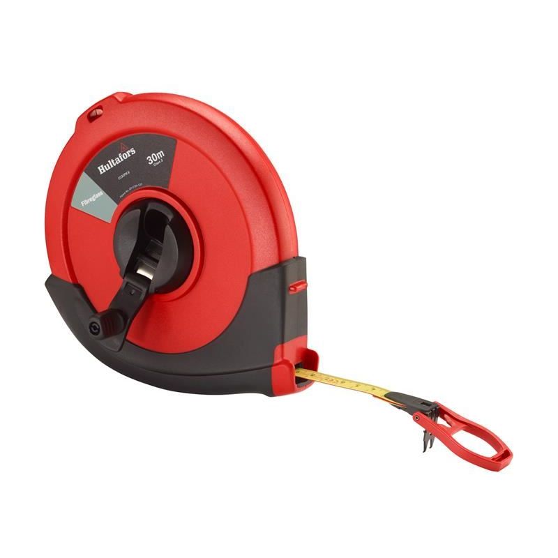 Hultafors CC30FM Fibreglass Long Tape 30m (Width 13mm) Hultafors - RockBottom Northampton