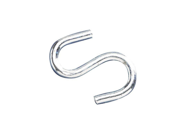 Faithfull S-Hooks 6mm Zinc Plated (Pack 6) Faithfull - RockBottom Northampton