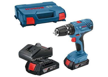 Bosch GSB 18V-21 Combi Drill 18V 2 x 1.5Ah Li-ion Bosch - RockBottom Northampton