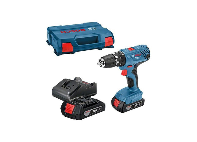 Bosch GSB 18V-21 Combi Drill 18V 2 x 1.5Ah Li-ion Bosch - RockBottom Northampton