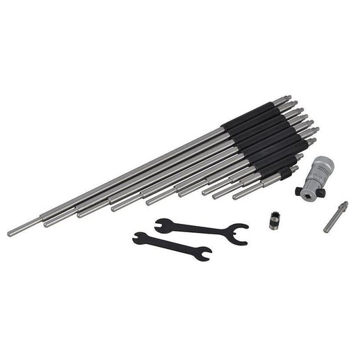 Starrett 124MBZ Inside Micrometer 50-300mm (10 Rod Set) Starrett - RockBottom Nothampton